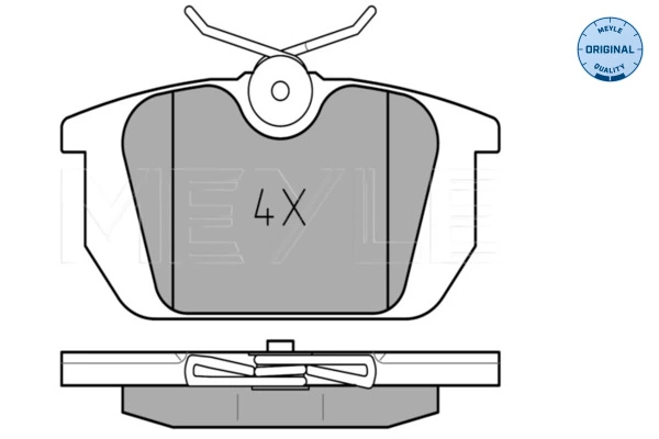 Set placute frana