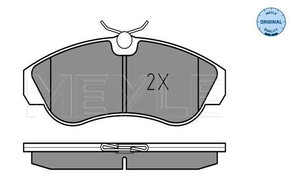 Set placute frana