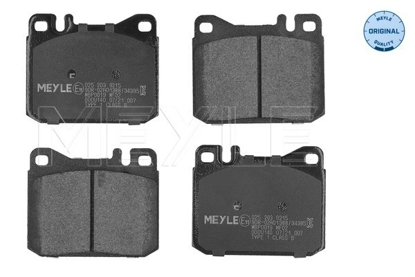 Set placute frana