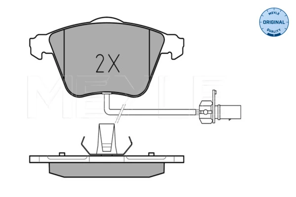 Set placute frana