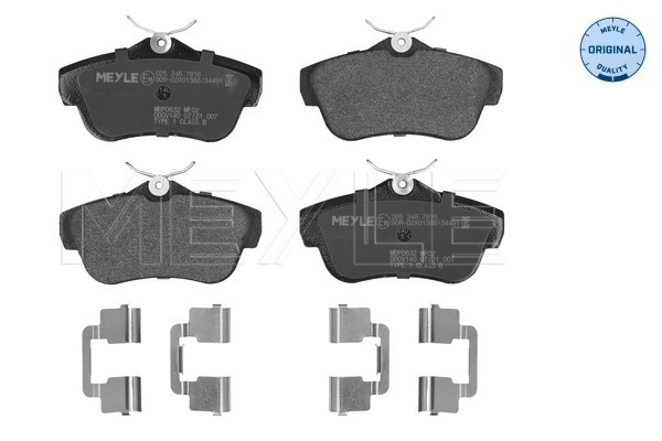 Set placute frana