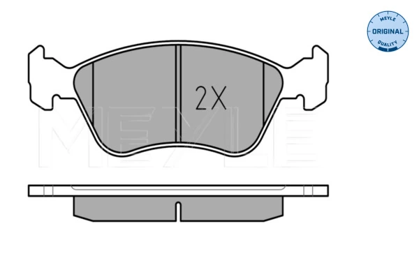 Set placute frana