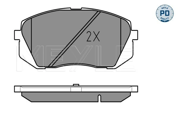 Set placute frana