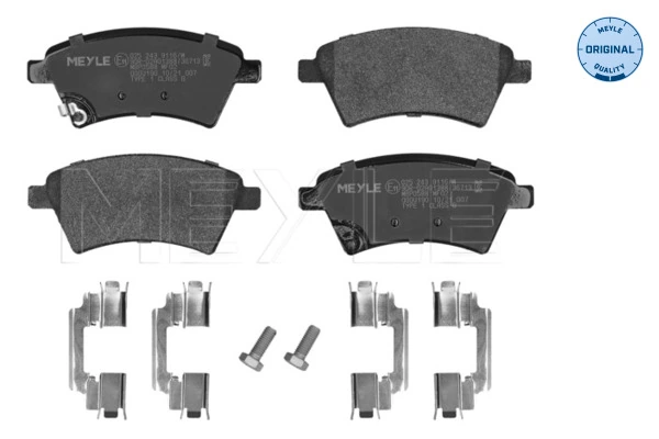 Set placute frana