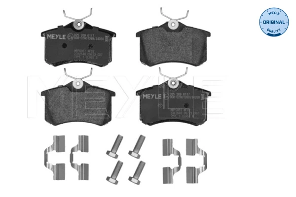 Set placute frana