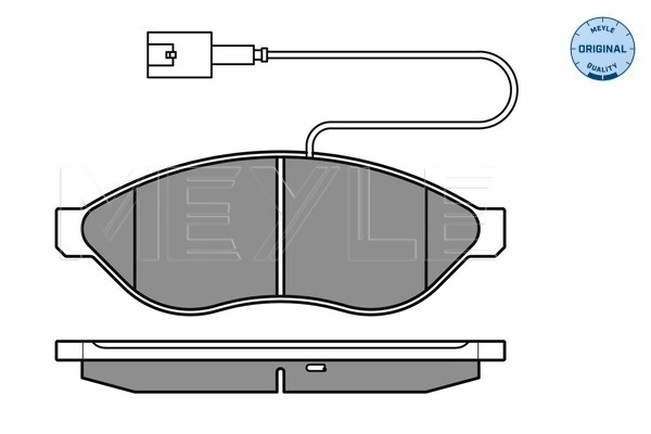 Set placute frana