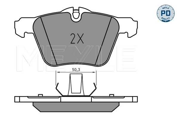 Set placute frana