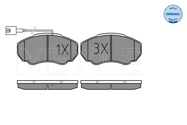 Set placute frana