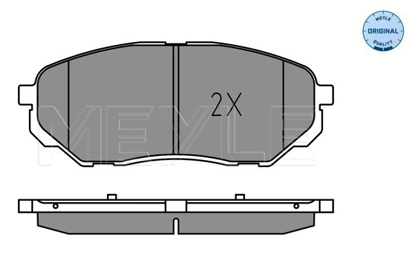Set placute frana