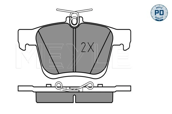 Set placute frana