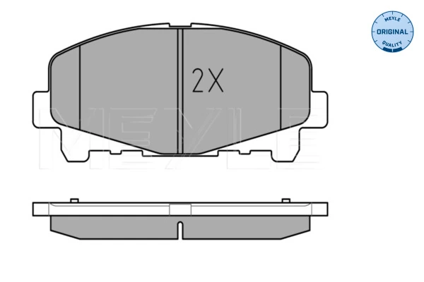 Set placute frana