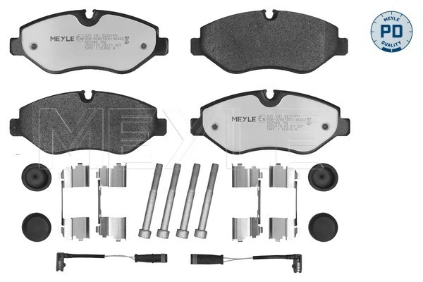 Set placute frana