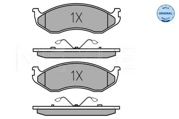 Set placute frana