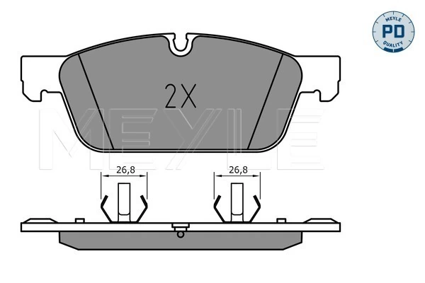 Set placute frana