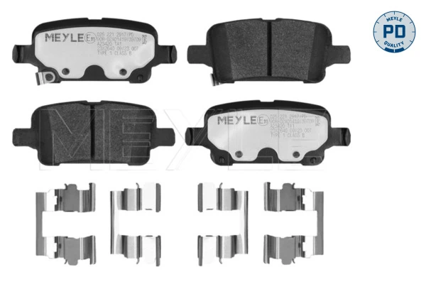 Set placute frana