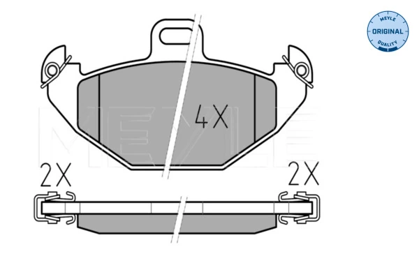 Set placute frana