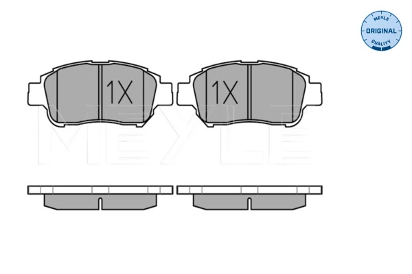 Set placute frana