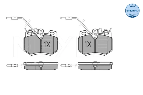 Set placute frana