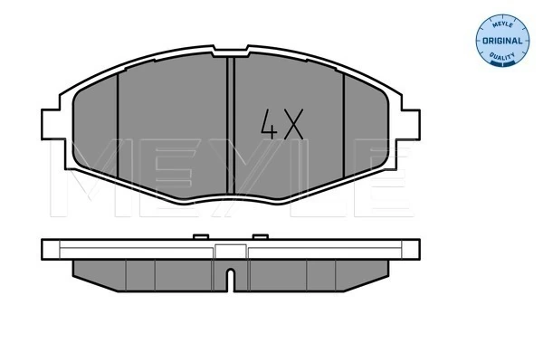 Set placute frana