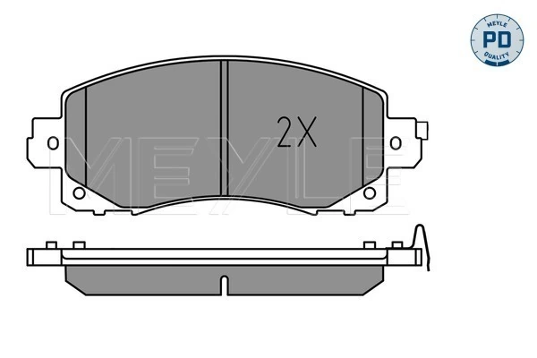 Set placute frana