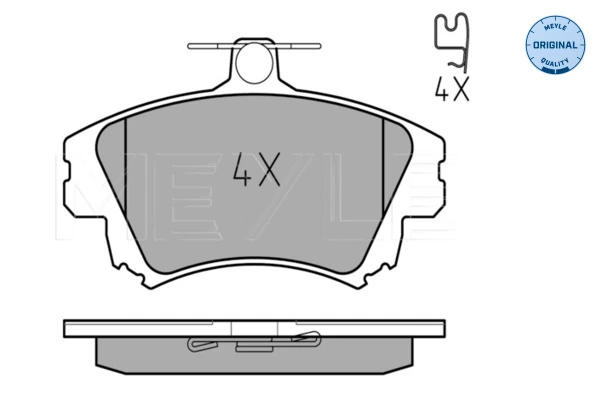 Set placute frana