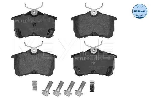 Set placute frana