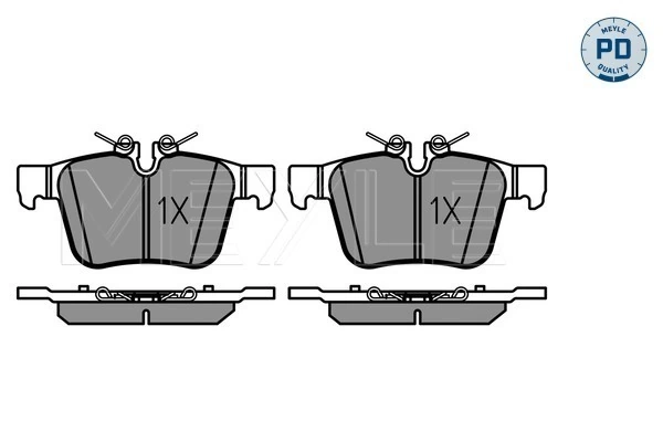 Set placute frana
