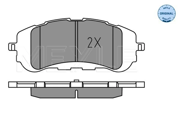 Set placute frana