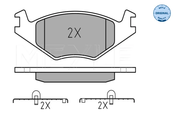 Set placute frana