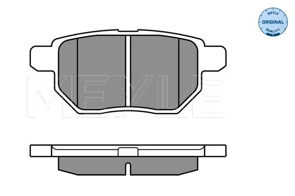 Set placute frana