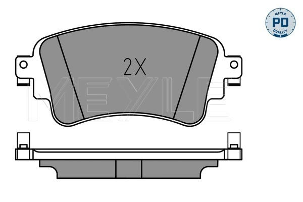 Set placute frana