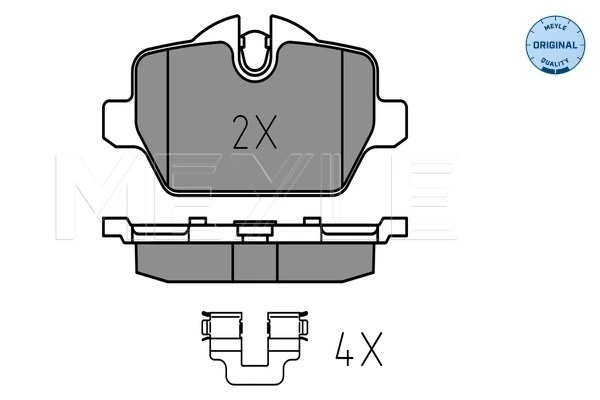 Set placute frana