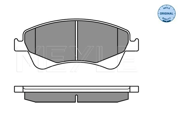 Set placute frana