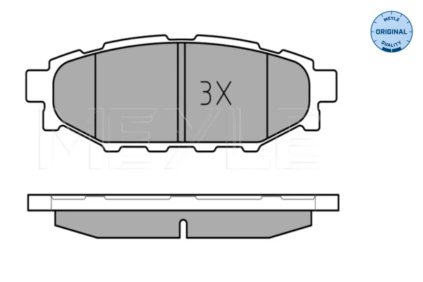 Set placute frana