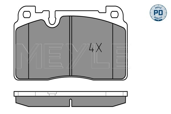 Set placute frana