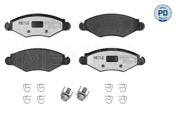 Set placute frana