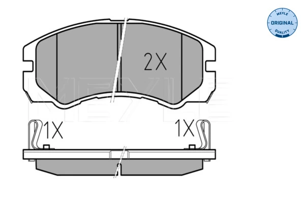 Set placute frana