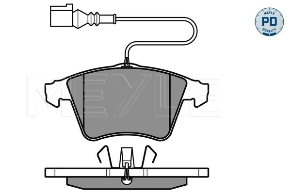 Set placute frana