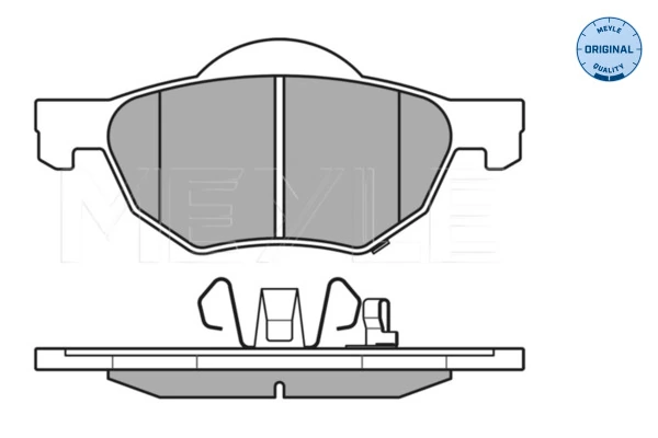 Set placute frana
