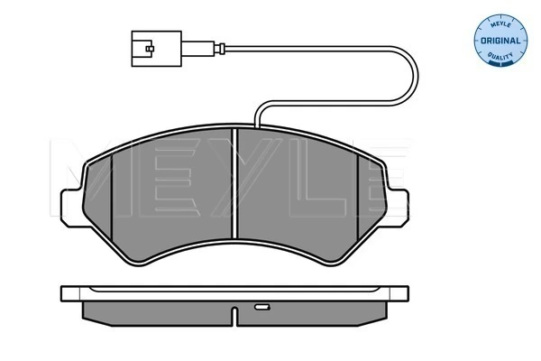 Set placute frana