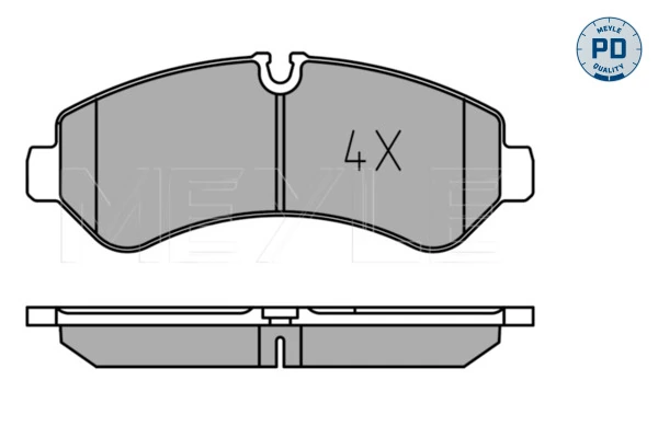 Set placute frana