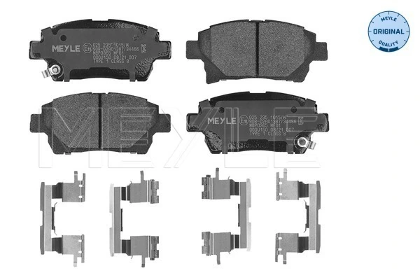 Set placute frana