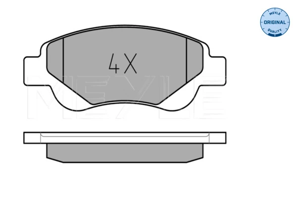 Set placute frana