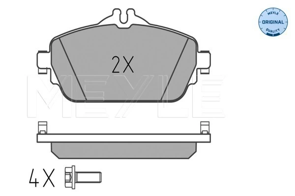 Set placute frana