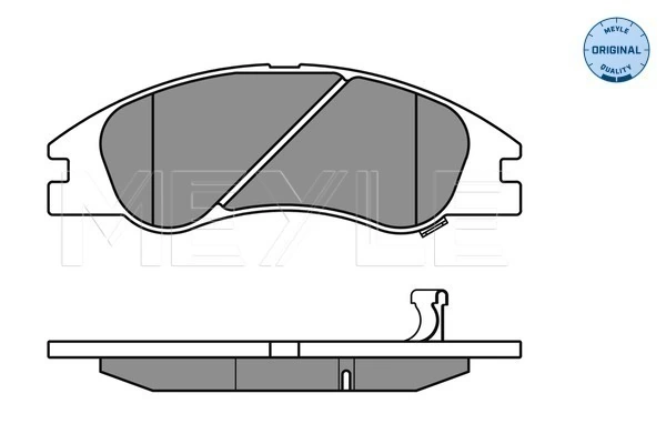 Set placute frana