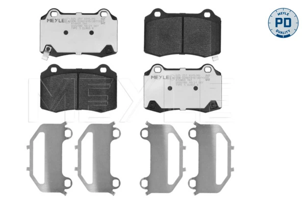 Set placute frana