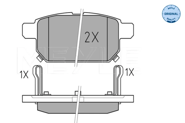 Set placute frana
