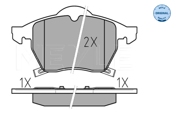 Set placute frana