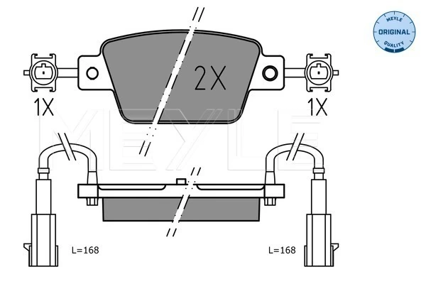 Set placute frana