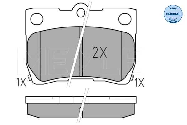 Set placute frana